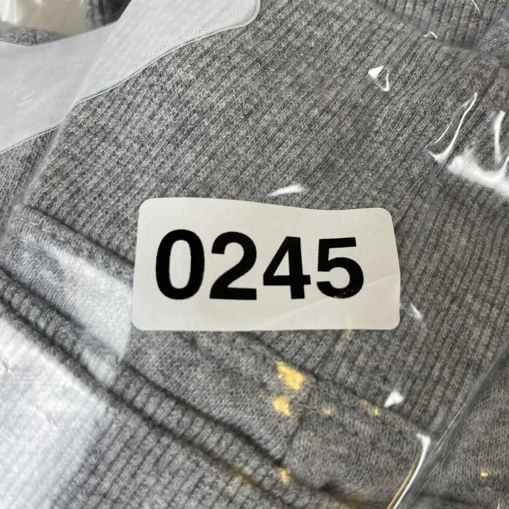 Calvin Klein Performance Hoodie Womens Size Small Cropped Light Wash Gray Hooded - Picture 12 of 12